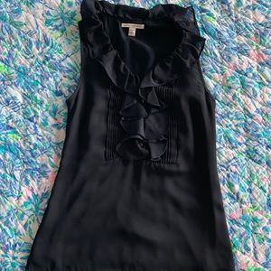 Solid Navy Dress Shirt